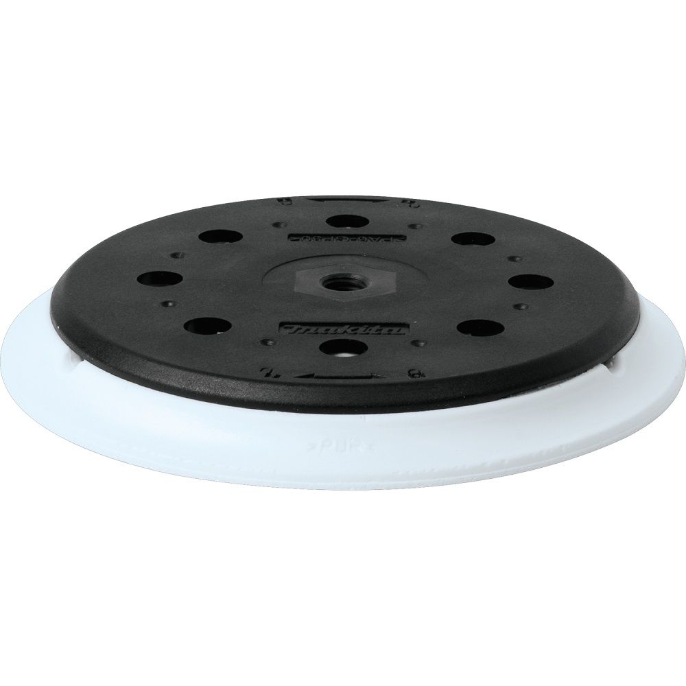 Makita 6" Sanding Backing Pad, Hook & Loop, Soft