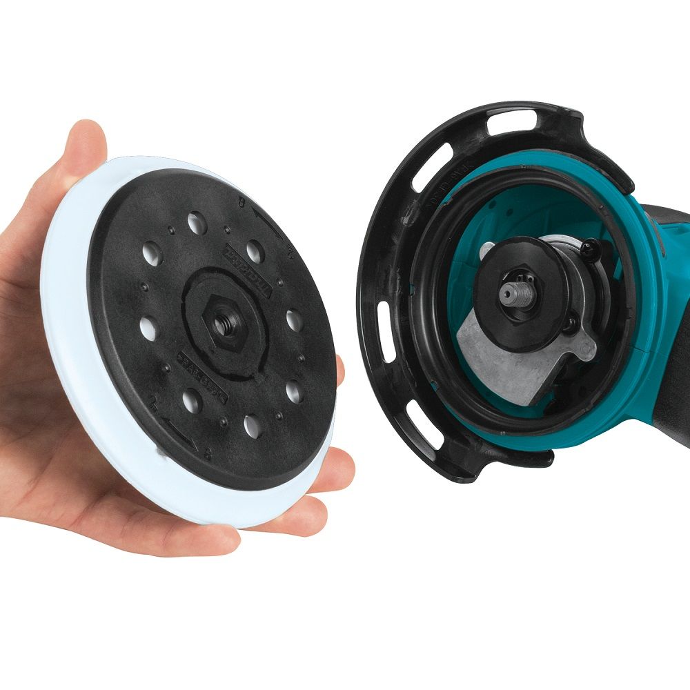 Makita 6" Sanding Backing Pad, Hook & Loop, Soft