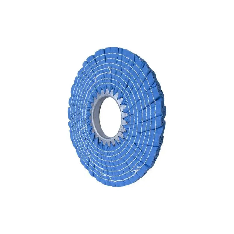 Matchless Airway Wheel Metal Polish 10" x 3" Matchless Blue Checker Plate Airway Buffing Wheel