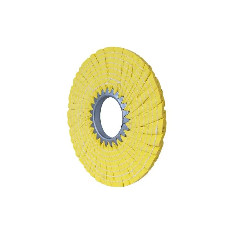 Matchless Buffing Wheel 10" x 3" Matchless Yellow Checker Plate Buffing Wheel