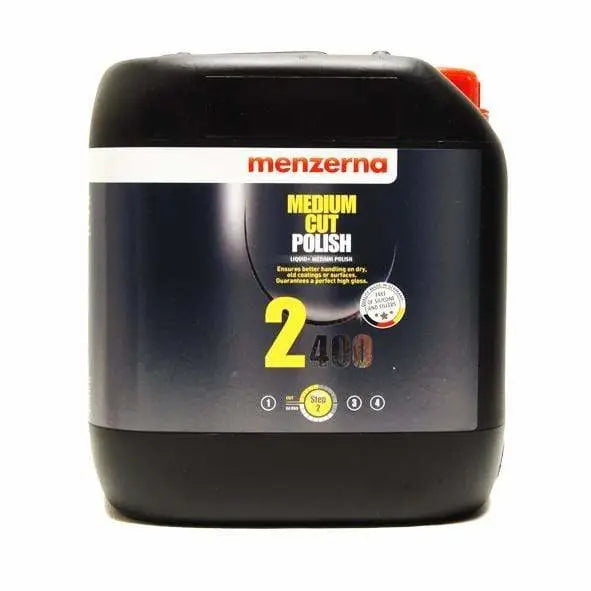 Menzerna Paint Correction 1 Gallon Menzerna Medium Cut Polish 2400 - for Automotie Clear Coats