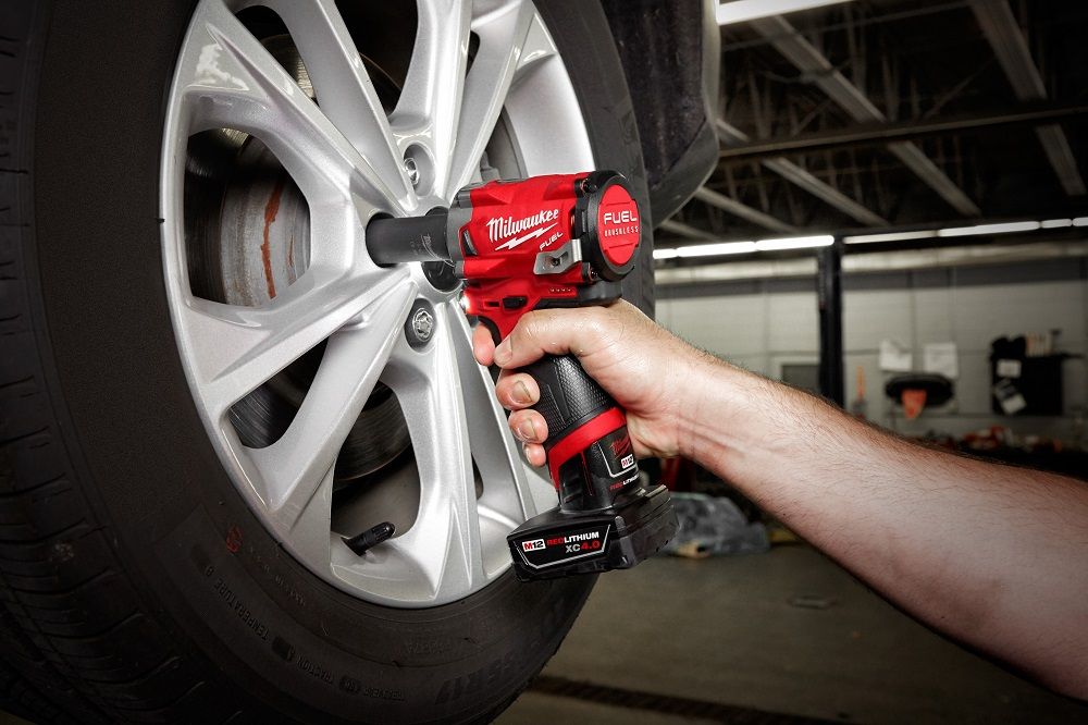 Milwaukee M12 FUEL 12 Volt Lithium-Ion Brushless Cordless Stubby 1/2 in. Impact Wrench - Tool Only