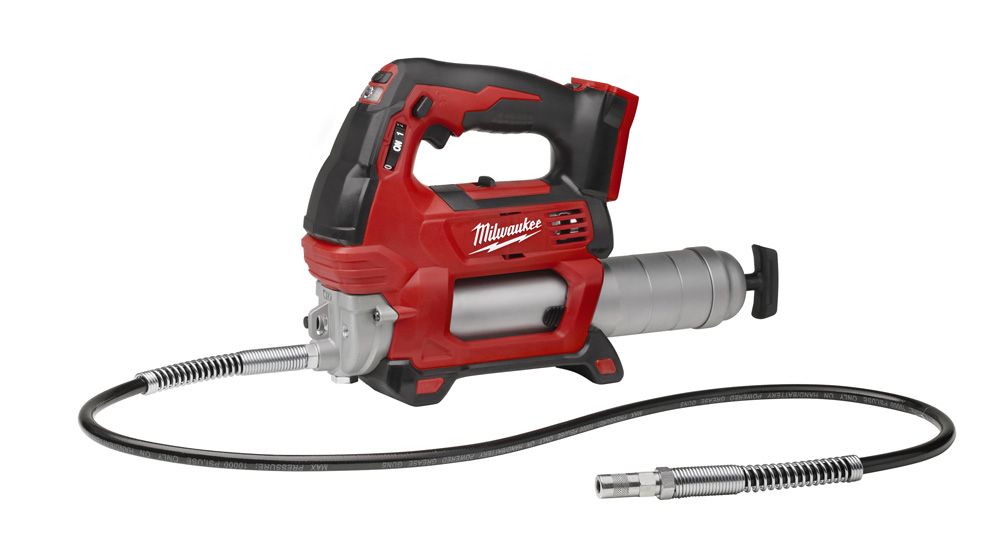 Milwaukee M18 18 Volt Lithium-Ion Cordless 2-Speed Grease Gun - Tool Only