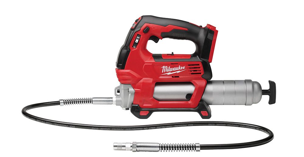 Milwaukee M18 18 Volt Lithium-Ion Cordless 2-Speed Grease Gun - Tool Only
