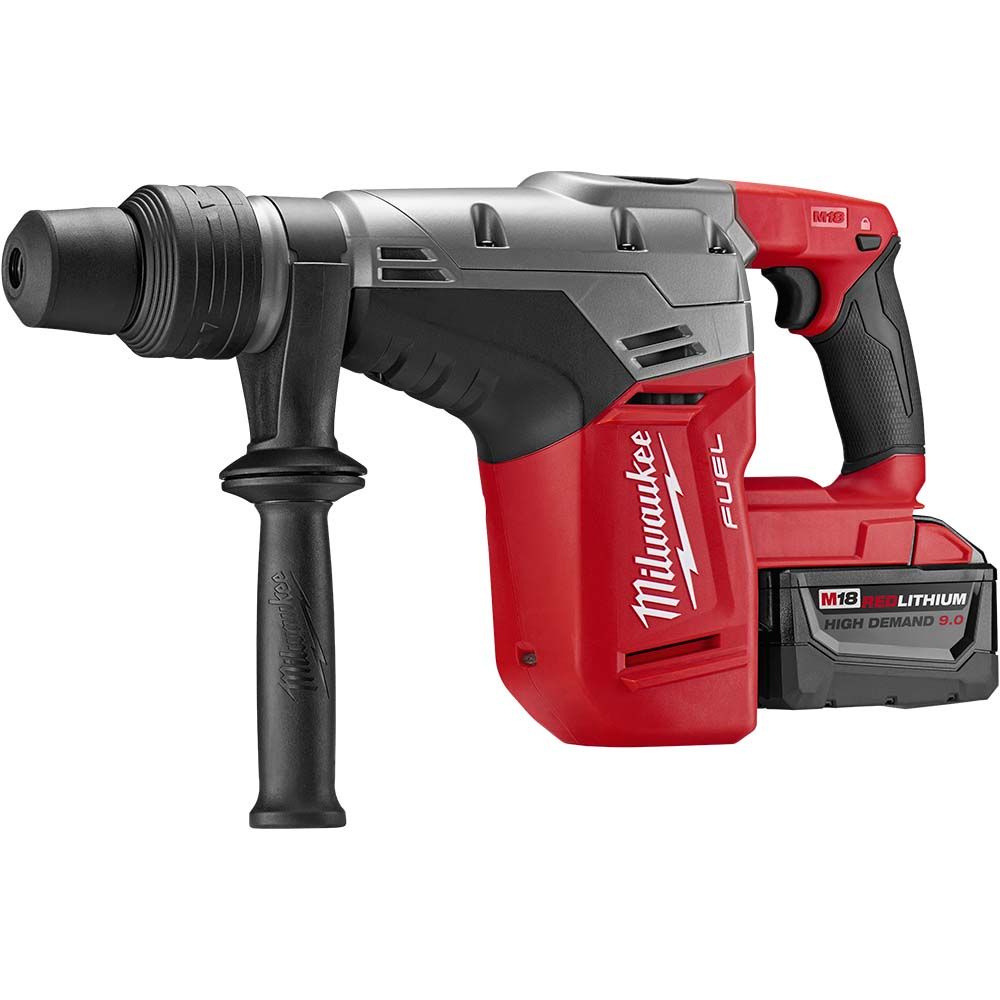 Milwaukee M18 FUEL 18 Volt Lithium-Ion Brushless Cordless 1-9/16 in. SDS MAX Rotary Hammer Drill Kit