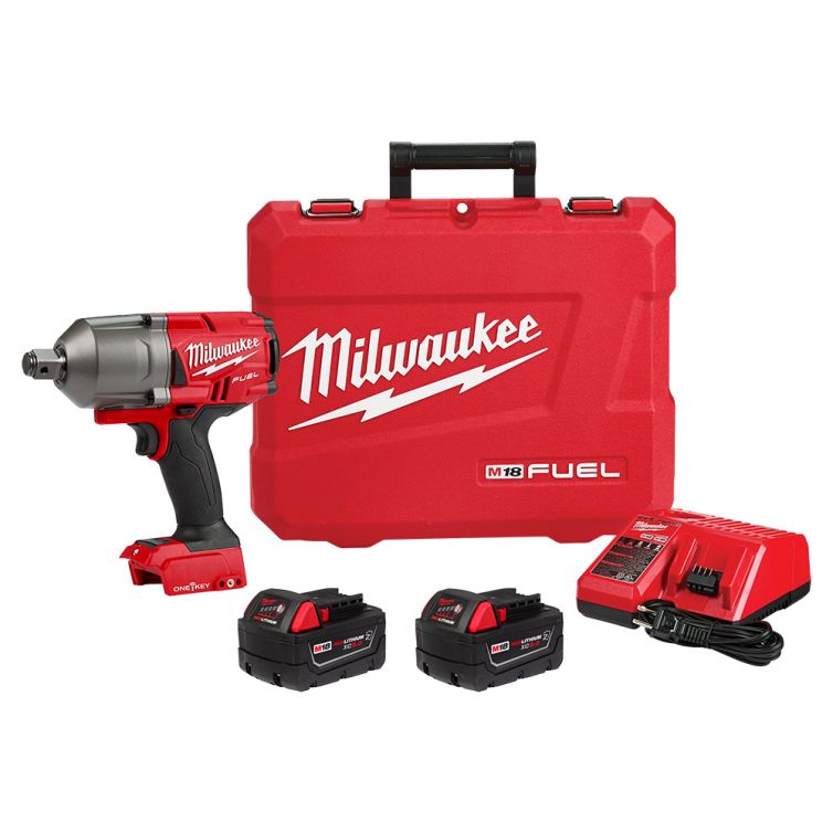Milwaukee M18 FUEL w/ ONE-KEY High Torque Impact Wrench 3/4" Friction Ring Kit