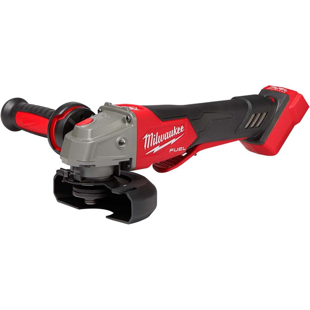 Milwaukee M18 FUEL 4-1/2" / 5" Variable Speed Braking Grinder, Paddle Switch No-Lock