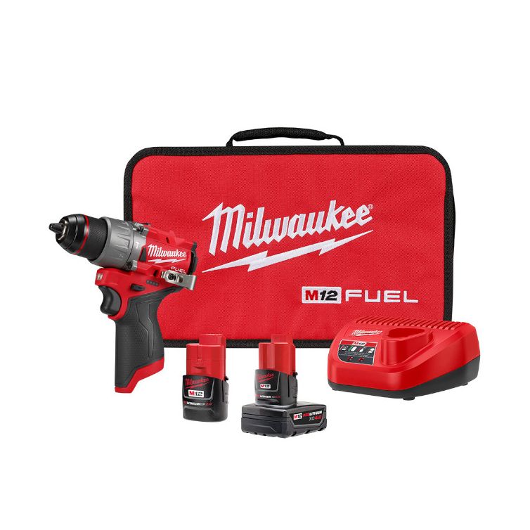Milwaukee M12 FUEL 1/2" Hammer Drill/Driver Kit