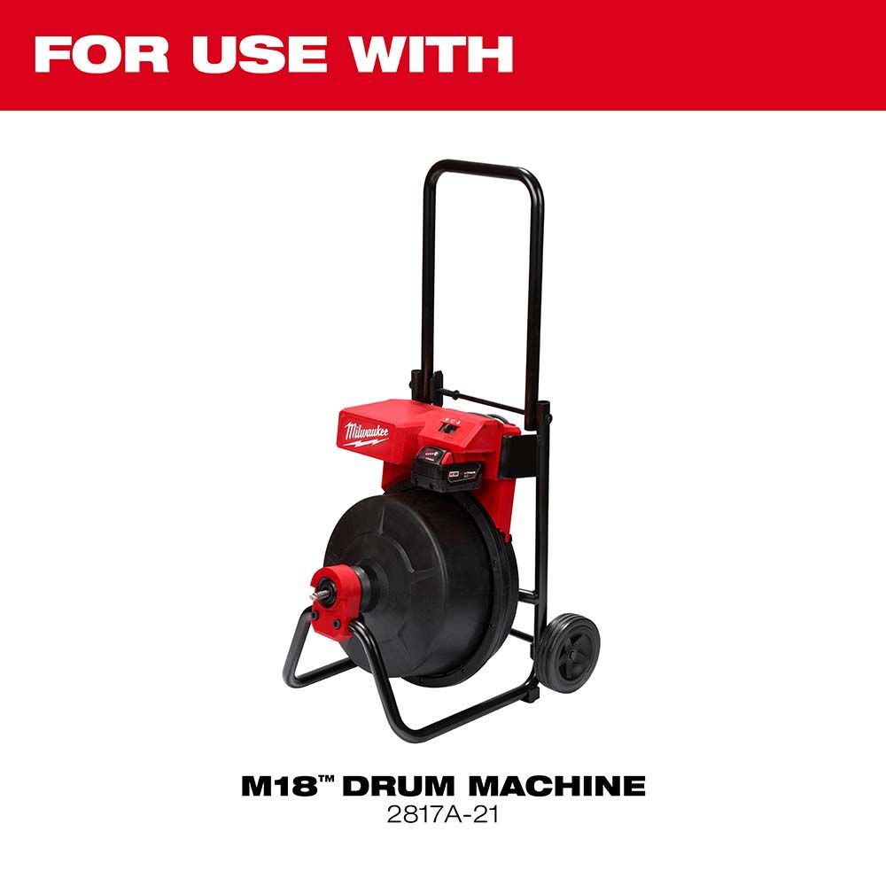 Milwaukee Drum with Anchor Cable for M18 Drum Machine