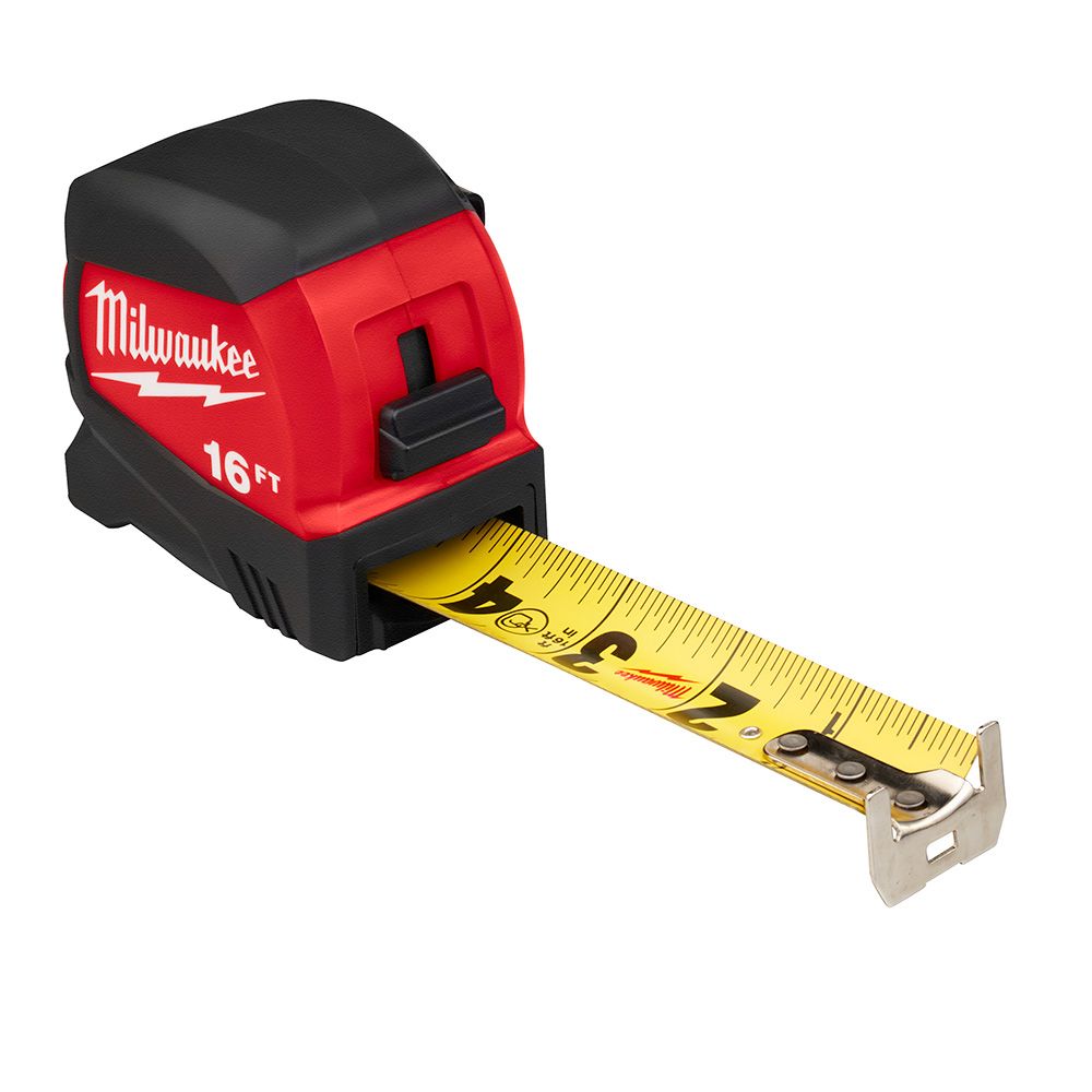 Milwaukee 16' Compact Wide Blade Tape Measure