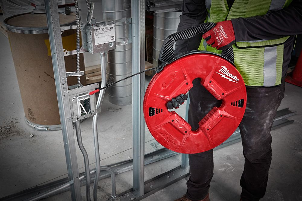 Milwaukee 200 ft. Polyester Fish Tape with Non-Conductive Tip