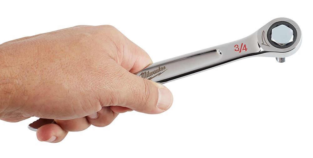 Milwaukee Ratcheting Combination Wrench Set - SAE - 7 Piece