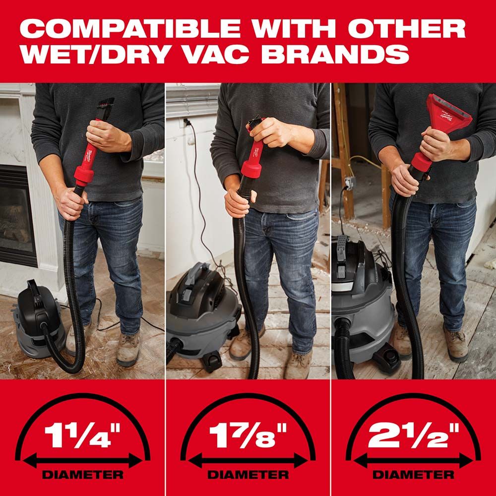 Milwaukee AIR-TIP Claw Utility Nozzle w/ Brushes