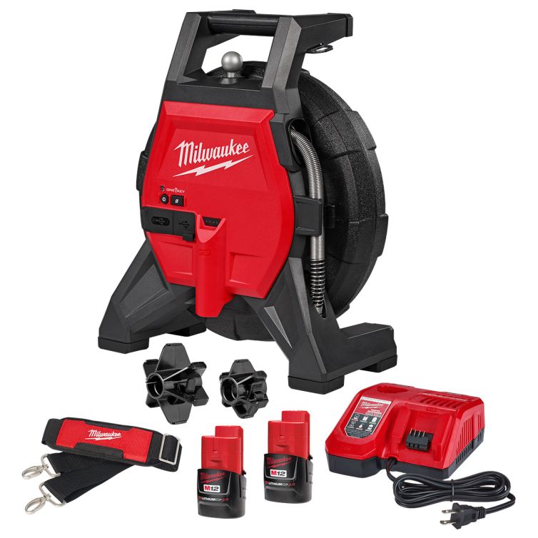Milwaukee 3318-22B M12 85’ High Flex Compact Inspection Camera Kit