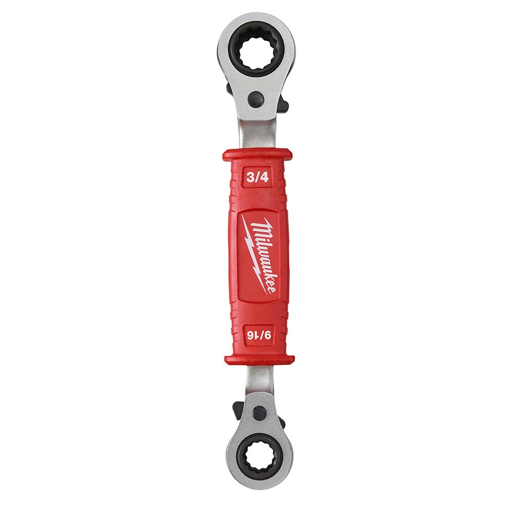 Milwaukee Lineman’s 4-in-1 Insulated Ratcheting Box Wrench