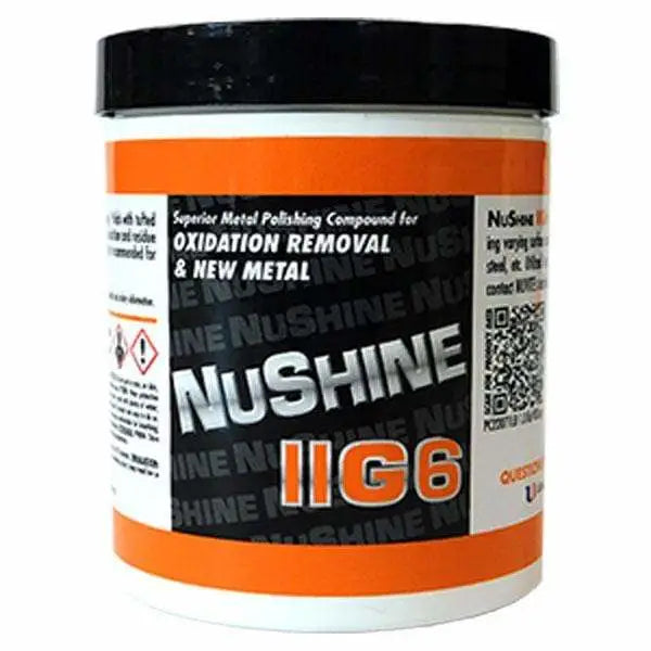 NuVite Metal Polish 1/4 lb / G6 NUVITE NUSHINE II METAL POLISH ***