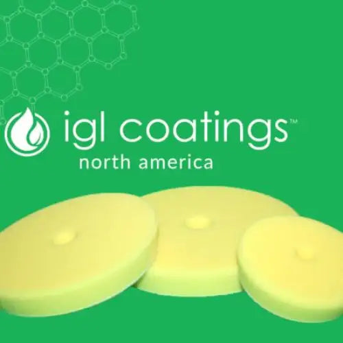 IGL Paint Correction IGL Coatings Yellow Foam Pads***