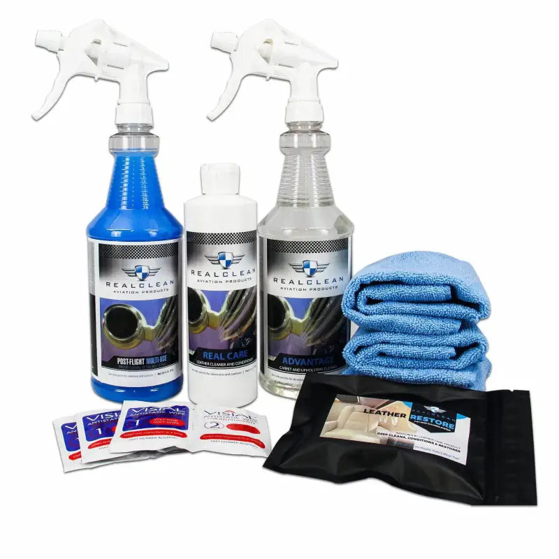 Real Clean Aviation Products Cleaning Kit P&S Aviation Interior Cleaning Kit