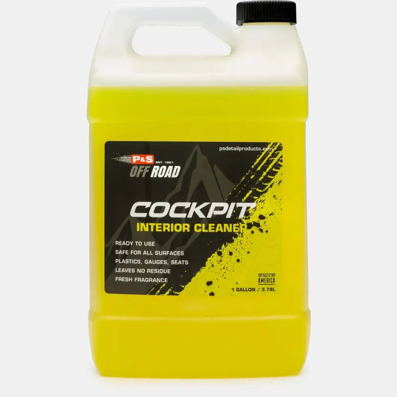 P&S Double Black Renny Doyle Collection Gallon COCKPIT INTERIOR CLEANER by P & S DETAIL PRODUCTS