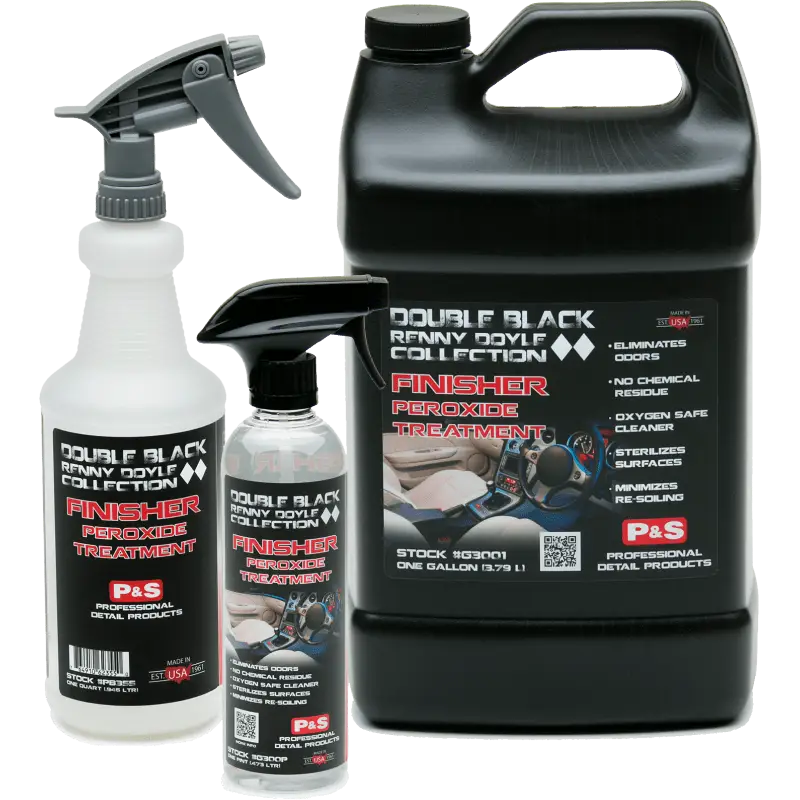 P&S Double Black Renny Doyle Collection Carpet Care and Upholstrey 5 Gallon Double Black Renny Doyle Finisher Peroxide Treatment