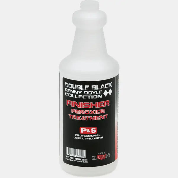 P&S Double Black Renny Doyle Collection Carpet Care and Upholstrey Finisher Bottle Double Black Renny Doyle Carpet Finisher Peroxide Treatment