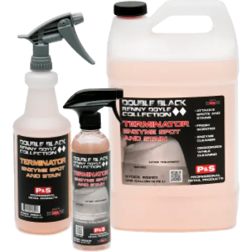 P&S Double Black Renny Doyle Collection Carpet Care and Upholstrey 5 Gallons Double Black Renny Doyle Terminator Carpet Enzyme