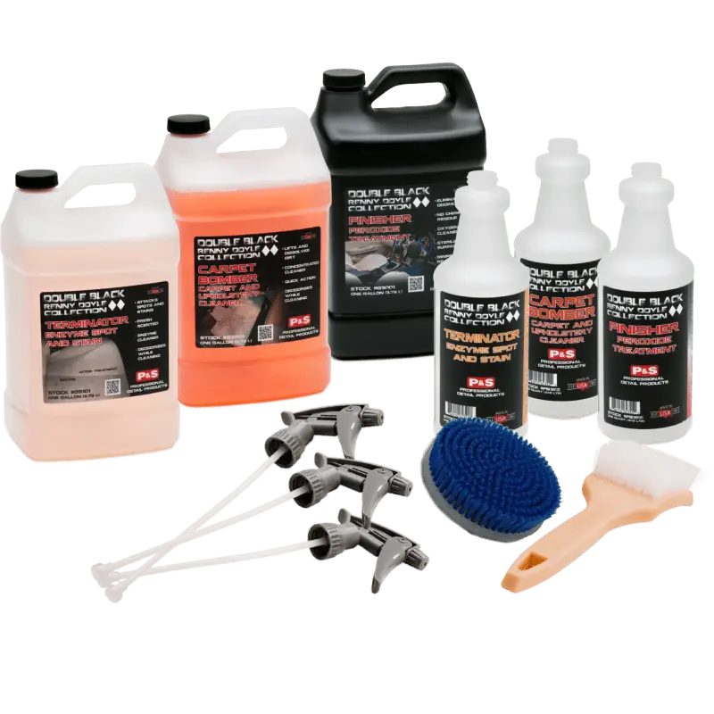 P&S Double Black Renny Doyle Collection Carpet Care and Upholstrey Double Black Renny Doyle Upholstery & Carpet Cleaning System
