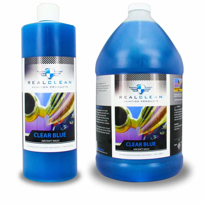 Real Clean Aviation Wash Real Clean Aviation Clear Blue Premium Wash Concentrate