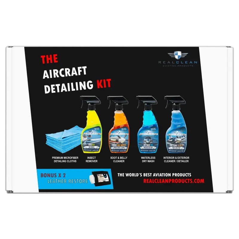 Real Clean Aviation Complete Aircraft Detailing Kit -