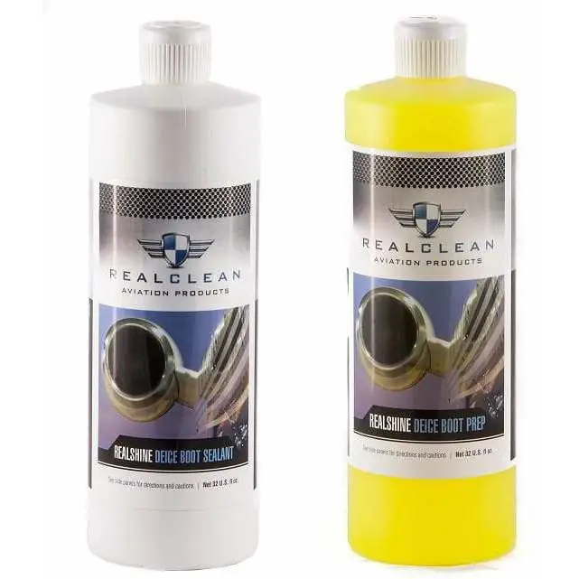 Real Clean Aviation Products Real Clean Aviation Real Shine De-Ice Boot Revitalization Set