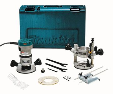 Makita 2-1/4hp Fixed Base Router Kit