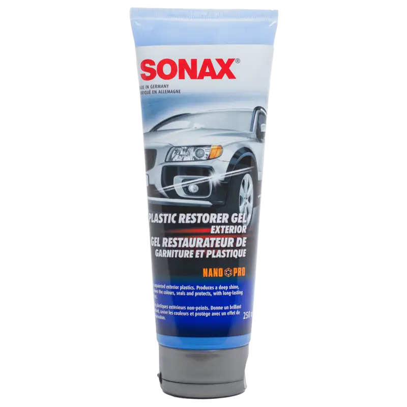 Sonax Interior & Exterior Dressings SONAX Plastic Restorer Gel – 250ml Tube ***