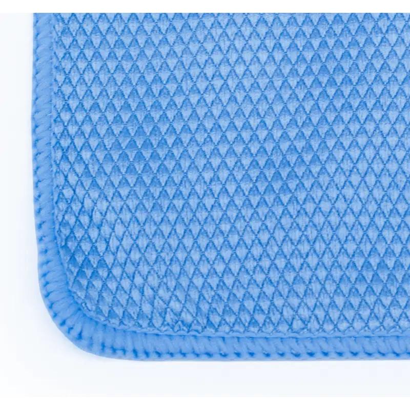 The Rag Company Towel 16 x 16 / Light Blue / Single The Rag Company Diamond Microfibre Glass & Window Towel
