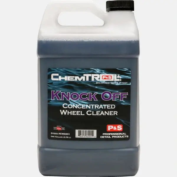 P&S gallon KNOCK OFF CONCENTRATED WHEEL CLEANER