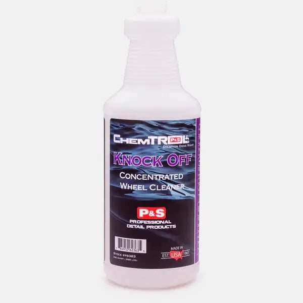 P&S quart bottle KNOCK OFF CONCENTRATED WHEEL CLEANER