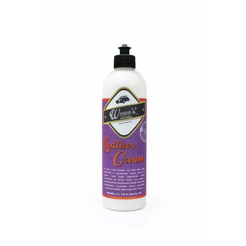 Wowo's Interior Cleaning & Care 500ml Wowo's Leather Cream
